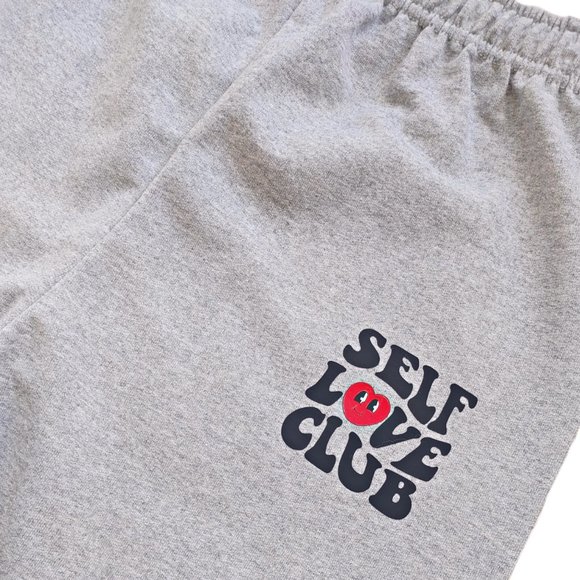 Self Love Club Smiley Heart Sweatpants - Picture 3 of 4